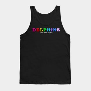 Delphine  - Lady from Delphi. Tank Top